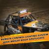 FMS RC Crawler 1/24 Lemur FCX24 4 Wheel Drive RC Rock Buggy, 2.4Ghz 380mAh Hobby Grade RC Car Model Off Road Vehicle RTR for Adults, Green/Orange/Red view 4