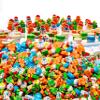 300 PCS Mini Christmas Erasers for Kids Bulk, Assorted Christmas Erasers for Classroom Rewards, Holiday Party Favors view 3