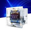 Digital Electronic Mini Clock DIY Kit DIY Alarm Clock DIY Timing Module Kit DIY Electronics Kit for for Learning and Teaching Project,Acrylic Shell Organic Light Emitting Diode Display, DC5V view 1