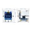 Digital Electronic Mini Clock DIY Kit DIY Alarm Clock DIY Timing Module Kit DIY Electronics Kit for for Learning and Teaching Project,Acrylic Shell Organic Light Emitting Diode Display, DC5V view 2