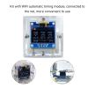 Digital Electronic Mini Clock DIY Kit DIY Alarm Clock DIY Timing Module Kit DIY Electronics Kit for for Learning and Teaching Project,Acrylic Shell Organic Light Emitting Diode Display, DC5V view 3