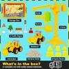 Carolart Construction Sensory Bin, Tractor Sand Playset Construction Sandbox with Toy Truck Play Sand and Signs, Sand Art Kit for Kids Ages 3 and up view 3
