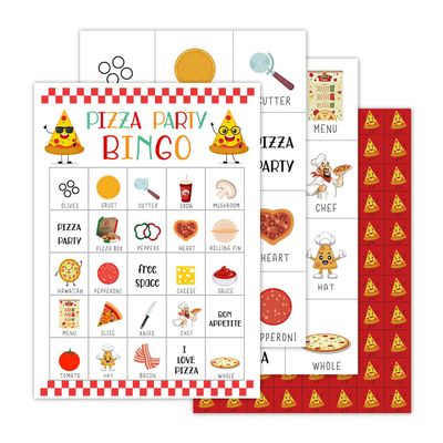 haipino Christmas Bingo Party Games with 24 Players, Christmas Party Games for Women Men Family Party Supplies, Holiday Activities, Party Favor Gifts for Young Women Family Activities - JY971
