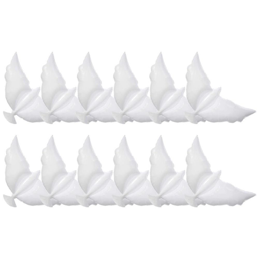 HEMOTON 12pcs Balloons for Weddings and Birthdays Garden Party Decorations Memorial Design for Special Events and Celebrations