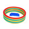 kowaku Hopscotch Rings Game Hopscotch Game with Connectors Creative Girls and Boys Hopscotch Hoops, 28cm 10 Rings view 1