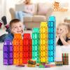 CuteTiger Mangetic Tiles 100 Pcs(2 Cars) and 100 Pcs(No Car) Plus 60 Pcs Set view 4
