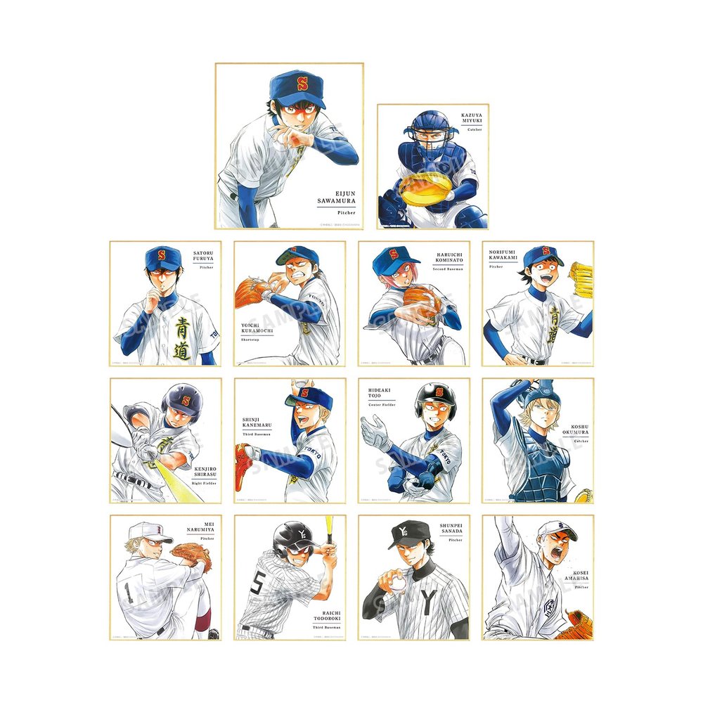 (Armabianca) Original Work A Act II of Diamond Trading Cover Illustration Mini Shikishi 14 Piece Box