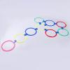 kowaku Hopscotch Rings Game Hopscotch Game with Connectors Creative Girls and Boys Hopscotch Hoops, 36cm 10 Rings view 4