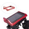 kingsea Metal Transmitter Protector Frame RC Car Transmitter Receiver Accessories Upgrade Parts Compatible with Flysky Noble NB4, Red view 2