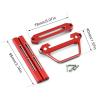 kingsea Metal Transmitter Protector Frame RC Car Transmitter Receiver Accessories Upgrade Parts Compatible with Flysky Noble NB4, Red view 4