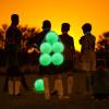 Hiboom 6 Pcs Glow in The Dark Kickballs Dodgeballs Light up Playground Bouncy Balls with Pump for Adults Playground Backyard Outdoor Glow in The Dark Activities (10 Inch) view 4