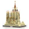 10049 Pcs Spain Landmarks Architecture Skyline Collection Sagrada Familia Building Block Set; Barcelona City Model Toy; Sagrada Famlia Barcelona Building Kit, MOC Toy for Adults view 1