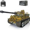TOUCAN RC HOBBY Henglong Henglong 7.0 Tiger I RTR RC Tank 1:16 3818 FPV Camera Hand Painted Color Toys view 1