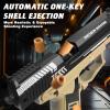 Toy Gun with Automatic Reloading Rebound Shell Ejecting and Soft Foam Blaster, Ideal for Shooting Games, Education Model Toys, Gift for Kids Boys Girls view 3