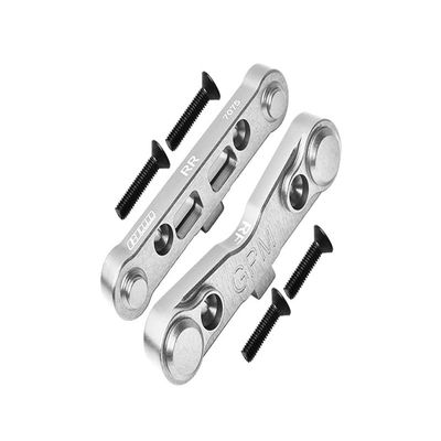 Aluminum 7075 Rear Lower Suspension Mount for Arrma 1:8 KRATON/Outcast/Talion/Typhon/Notorious/KRATON EXB/Talion EXB / 1:7 Infraction/Limitless/Mojave/Mojave EXB/Felony - Silver