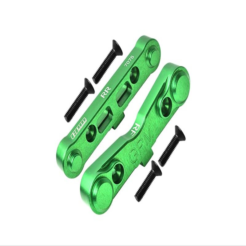 Aluminum 7075 Rear Lower Suspension Mount for Arrma 1:8 KRATON/Outcast/Talion/Typhon/Notorious/KRATON EXB/Talion EXB / 1:7 Infraction/Limitless/Mojave/Mojave EXB/Felony - Green