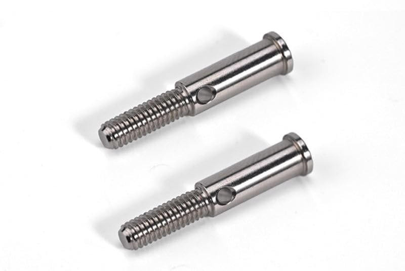 4140 Medium Carbon Steel Front Freewheel Axle Set for Tamiya 1:10 R/C 58719 BBX BB-01 Upgrade Parts