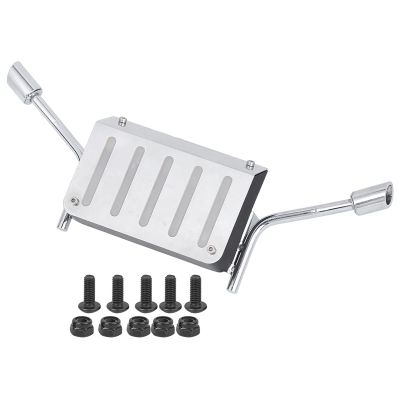 FuelExhaust Pipe forTRX?4 1/10 RC Car, Stainless Steel, Easy Installation Upgrades