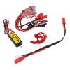 050 66T Brushed Motor with 30A ESC, High Performance, Low Noise, Upgrade Parts for SCX24 AXI90081 1/24 RC Car 1/24 Crawler Esc view 1