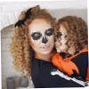 HONMEET 50pcs Black Felt Bat Wings for Halloween Crafts Costume Accessories Clip Embellishments for Parties and Creative Projects view 4