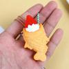6pcs Props Fake Food Ornament Simulated Snack Model Decorative Snack Models Realistic Food PVC Dessert Japan Charm Sample Key Chain Fake Model Sushi Other Simulated Food for 14+ Years Old view 2