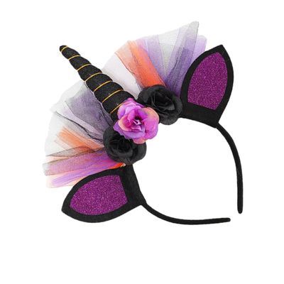 ABOOFAN 2pcs Horn Headband for Halloween Parties Lightweight Cosplay Accessory for Boys and Girls Comfortable and Design for Themed Celebrations and Dress-up Events