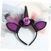 ABOOFAN 2pcs Horn Headband for Halloween Parties Lightweight Cosplay Accessory for Boys and Girls Comfortable and Design for Themed Celebrations and Dress-up Events view 4