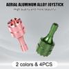 4pcs Drone Control Sticks for DJI Mini 3 Pro DJI RC Smart Controller, Drone Remote Joysticks Detachable Thumb Rocker Replacement Drone Controller Sticks (Pink Green) view 3