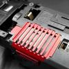 BrewJa 1 PCS Compatible with Mini-Z AWD MA020 Rc Car Motor Heat Sink Radiator Metal Upgrade Part Servo Accessories (Color : C3-4 Blue) view 2
