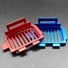 BrewJa 1 PCS Compatible with Mini-Z AWD MA020 Rc Car Motor Heat Sink Radiator Metal Upgrade Part Servo Accessories (Color : C3-4 Blue) view 4