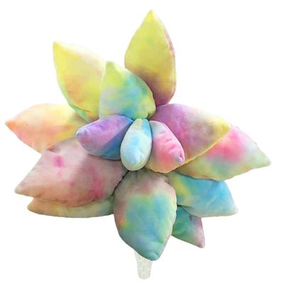 3D Succulent Cactus,Cute Succulents Pillow,Green Plant Throw Pillows Flower Shaped Pillow,Cactus Decor Pillow,Stuffed Plant Plush Pillows,Novelty Plush Cushion for Home Room Decor ( Color : Color 7 ,