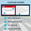 Private Pilot VFR Flashcards for Checkride & Oral Exam | 300+ VFR Study Cards Covering FAA Aviation Topics, Airspace, Weather, Charts, Systems & More | Ideal for Student Pilots view 4
