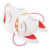 ABOOFAN Halloween Fox Mask Japanese Kabuki Masks Fox Masquerade Full Face Animal s Cat Cosplay Plastic Carnival for Halloween Costume Party Supplies view 1