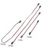 BrewJa 10pcs Servo Cable Male to Male Servo Extension Lead Cables RC Touch Wire 100mm 200MM 300MM 500MM for JR Futaba Helicopter RC Toy (Color : 10cm) view 4