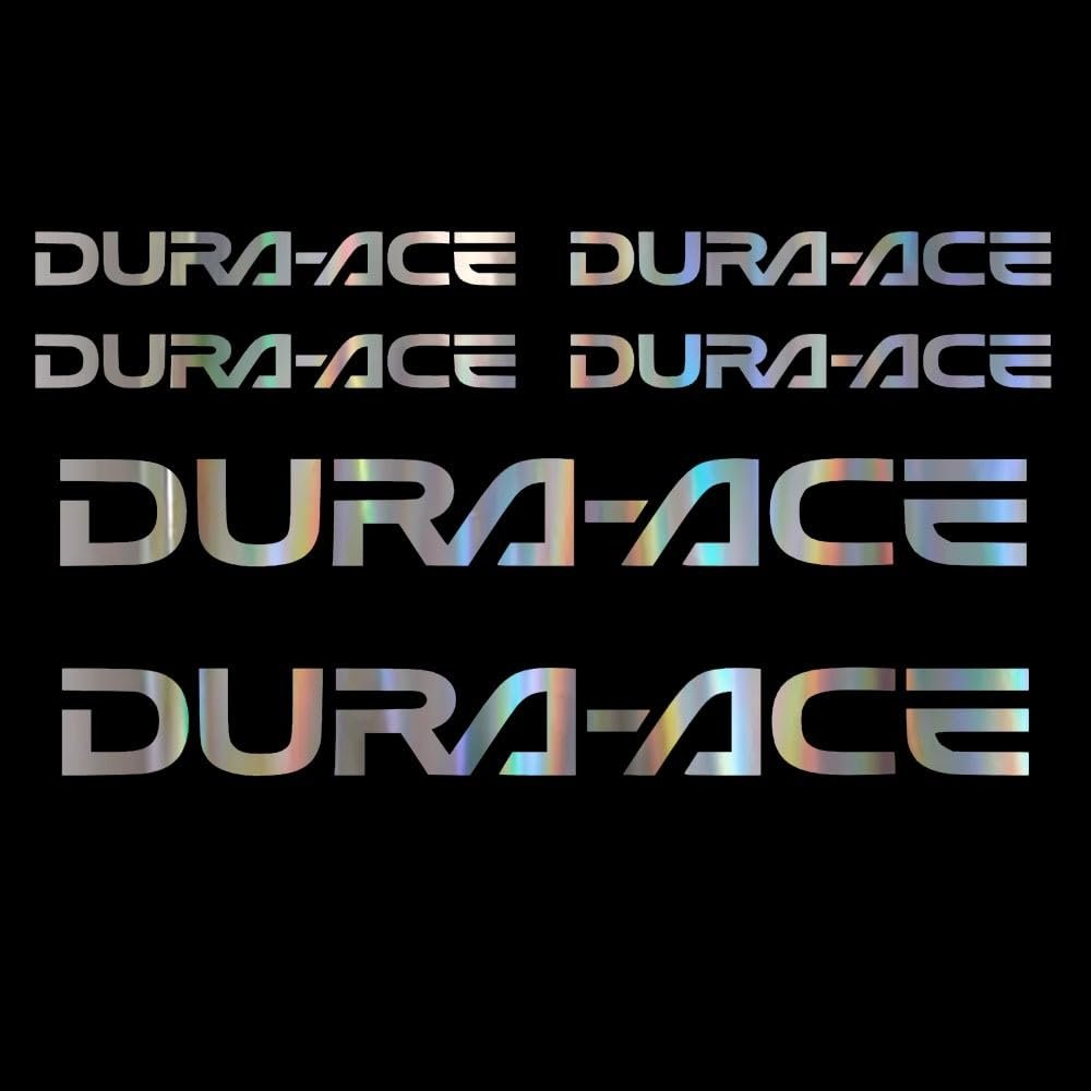for DURA-ACE Stickers - Mountain Bike Bike Mount Adhesive Stickers (Gray)