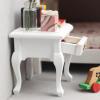 AirAds Dollhouse 1:12 Scale Dollhouse Miniature Iron Bed and Night Stand (Lot 2) view 4