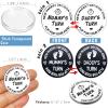 Fathers Day New Baby Gifts for Parents,Double-Sided Decision Coin Gift for New Mom & Dad,Funny Baby Shower Gifts for Couple,Gifts for Pregnant Women as Thanksgiving Christmas GiftA-Silver & B-Black view 2