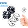 Fathers Day New Baby Gifts for Parents,Double-Sided Decision Coin Gift for New Mom & Dad,Funny Baby Shower Gifts for Couple,Gifts for Pregnant Women as Thanksgiving Christmas GiftA-Silver & B-Black view 3