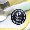 Fathers Day New Baby Gifts for Parents,Double-Sided Decision Coin Gift for New Mom & Dad,Funny Baby Shower Gifts for Couple,Gifts for Pregnant Women as Thanksgiving Christmas GiftA-Silver & B-Black view 4