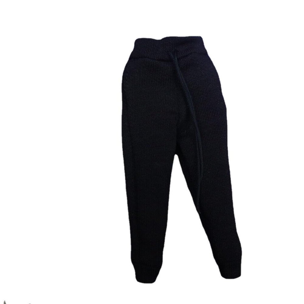 ximitoy 1/12 Scale Pants Soldier Trend Clothing Trousers Pants Model for 6" Figure (Black)