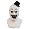 JMOBEU Anime Costume Anime Dress Outfit Black White Uniform Dress Full Set Halloween With Mask(Terrifier(girls)-white/,S) view 3