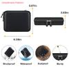 Elonbo Carrying Case for G350/ RG35XX Pro/ RG40XXV/ RG406V/ RG405V Retro Handheld Game Console, GiipGoop/ Voacle/ Anbernic Video Gaming Console Travel Storage Bag, Linux System Games Holder, Black view 3