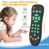 APSUAE Baby TV Remote Control Toy with Light and Sounds, Kids Musical Early Education Learning Realistic Toddler Remote Toys for Preschool Infant Toddlers Boys Girls Child 6M+ view 3