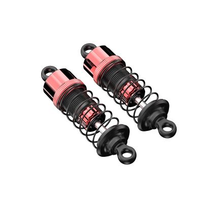 HYPER GO 14510B 1/14 Scale RC Car Accessories Aluminum Capped Oil Filled Shock (Front), Spare Parts RC Vehicle Shock Kits for H14BM & 14210 (Pair)