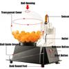MLYYYDSS Automatic Lottery Drawing Machine, Including Acrylic Bingo Cage, 60Pcs Ball, Lucky Electric Acrylic Transparent Auto Lottery Drawing Machine Bingo Cage for Large Groups,B view 2