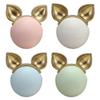 Set of 8, Single Hole Drawer Knobs Ceramic Drawer Handle Door Handle Cabinet Handles for Closet Dresser Furniture Handles Animal Drawer Pull Children Handle Kids Room Furniture Hardware view 2