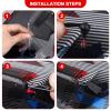 10PCS AllinRC RC Body Clips w/Pull Tabs & 4mm Hole Puncher for All 1/10 1/12 Scale Traxxas Arrma Redcat Axial Losi HSP HPI Kyosho RC Car Truck Crawler Body Shell Upgrades (1.2mm Rod Black) view 4
