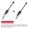 10PCS AllinRC RC Body Clips with Pull Tabs & 2.5mm Body Reamer Universal 1/24 1/28 1/36 Scale RC Clips Upgrades for Axial SCX24 Deadbolt C10 Gladiator Kyosho Mini-Z Wltoys K969 K989 (0.7mm Rod) view 3