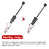10PCS AllinRC 1/8 1/10 RC Body Clips w/Pull Tabs & 4mm Body Reamer for Traxxas Slash Arrma Kraton Notorious Redcat Losi HSP HPI Kyosho RC Car Truck Buggy RC Clips Upgrades (1.4mm Rod Silver) view 3