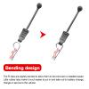 10PCS AllinRC RC Body Clips w/Pull Tabs & 4mm Hole Puncher for All 1/10 1/12 Scale Traxxas Arrma Redcat Axial Losi HSP HPI Kyosho RC Car Truck Crawler Body Shell Upgrades (1.2mm Rod Silver) view 3